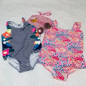 Toddler Girl Bathing Suits 4T Carter’s + Oshkosh